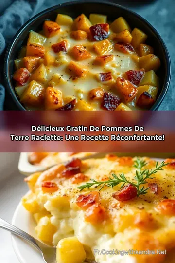 Délicieux Gratin de Pommes de Terre Raclette: Une Recette Réconfortante!