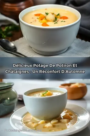 Délicieux Potage de Potiron et Châtaignes : Un Réconfort d' Automne