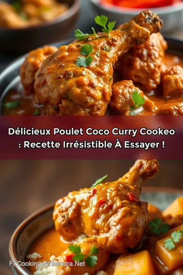 Délicieux Poulet Coco Curry Cookeo : Recette Irrésistible à Essayer !