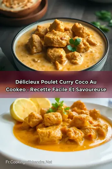 Délicieux Poulet Curry Coco au Cookeo : Recette Facile et Savoureuse