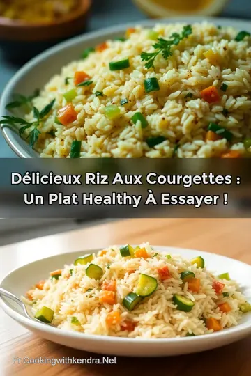 Délicieux Riz aux Courgettes : Un Plat Healthy à Essayer !