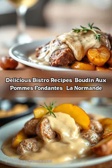 Delicious Bistro Recipes: Boudin aux Pommes Fondantes à la Normande