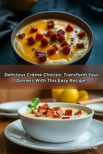 Delicious Crème Chorizo: Transform Your Dinners with This Easy Recipe!