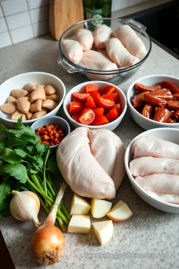 Dos de Cabillaud au Chorizo : Un Plat Méditerranéen Délicieux ingredients