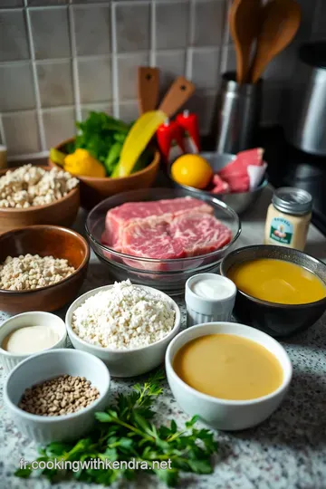 Filet Mignon en Croûte Moutarde ingredients