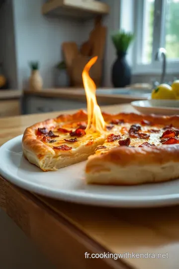 Flammekueche : la délicieuse tarte flambée d' Alsace steps