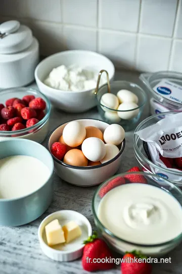 Fleur de Lait : Délicieuses Crèmes Dessert à la Vanille ingredients