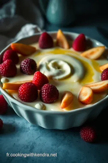 Fleur de Lait : Délicieuses Crèmes Dessert à la Vanille presentation