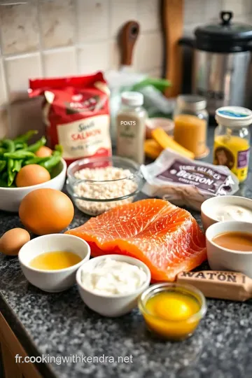Galette au Saumon Fumé ingredients