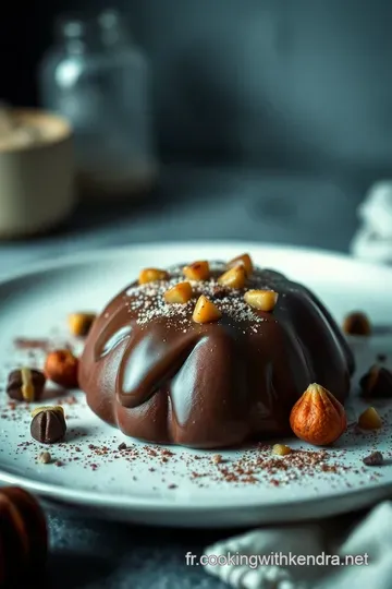 Glaçage Rocher: L' Élégance en Chocolat pour vos Desserts presentation