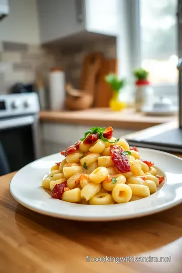 Gnocchi à la Carbonara steps