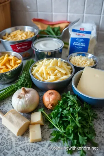 Gratin au Thon Pâté Savoureux ingredients