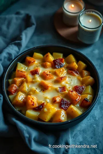 Gratin Savoyard de Pommes de Terre à la Raclette presentation