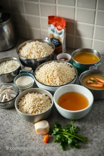 Le Guide Ultime du Temps de Cuisson de Riz Parfait ingredients