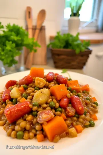 Lentilles Saucisses Savoureuses à la Française steps