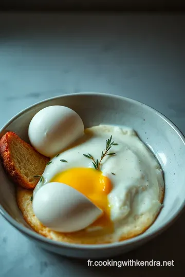 Oeuf à la Coque Parfait : Un Délice Simple et Élégant presentation