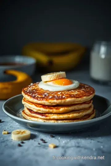 Pancakes Banane Avoine : Un Délice Sain au Goût Rétro presentation