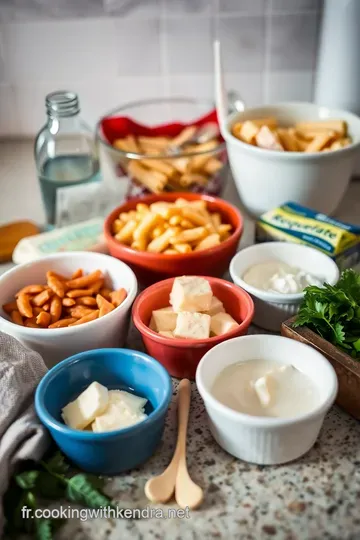Pâtes Crémeuses au Roquefort : Un Voyage de Saveurs ingredients
