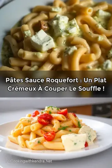 Pâtes Sauce Roquefort : Un Plat Crémeux à Couper le Souffle !