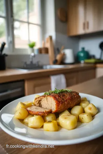 Pintade Rôtie aux Herbes de Provence steps