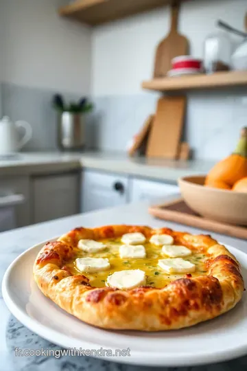 Pizza au Chèvre et Miel steps