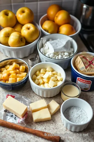 Pomme au Four: Pommes Farcies Royalement Braisées ingredients