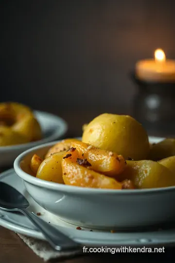 Pomme au Four: Pommes Farcies Royalement Braisées presentation