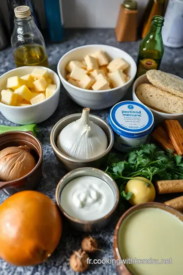 Potage de Potiron et Châtaignes Velouté ingredients