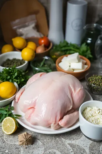 Poulet au Four Parfumé aux Herbes de Provence ingredients