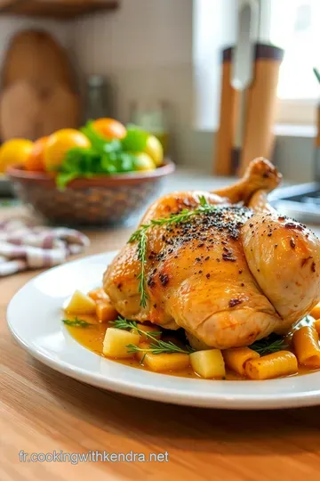 Poulet au Four Parfumé aux Herbes de Provence steps