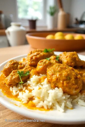 Poulet au Riz au Curry Épicé steps