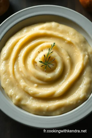 Purée Mousline Crémeuse avec Beurre Tranché presentation
