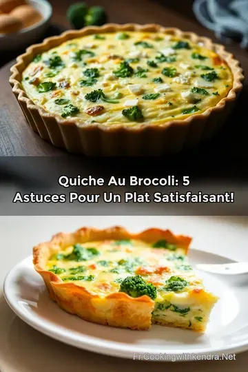 Quiche au Brocoli: 5 Astuces Pour un Plat Satisfaisant!