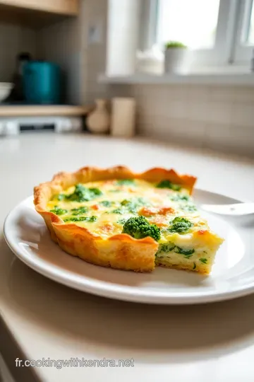 Quiche au Brocoli et Fromage de Chèvre steps