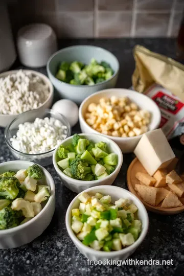 Quiche Brocolis Chèvre : Un Plat Cultivé en Provence ingredients