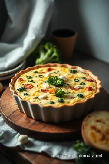 Quiche Brocolis Chèvre : Un Plat Cultivé en Provence presentation