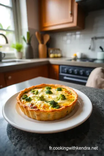 Quiche Brocolis Chèvre : Un Plat Cultivé en Provence steps