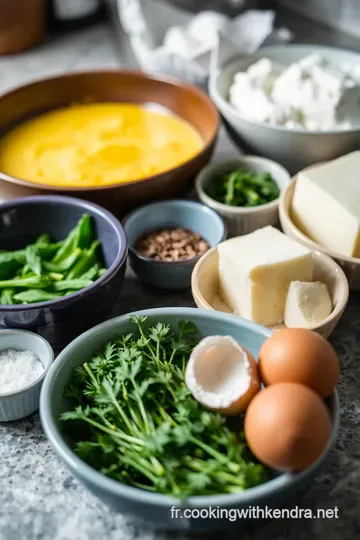 Quiche épinards et chèvre – l’alliance parfaite du terroir et de la fraîcheur ingredients