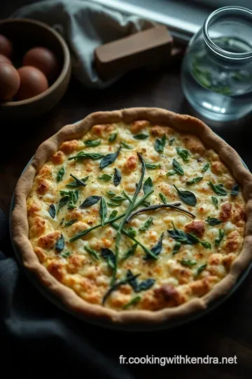 Quiche épinards et chèvre – l’alliance parfaite du terroir et de la fraîcheur presentation
