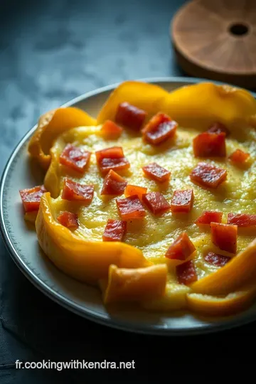 Recette Authentique de Poireau au Jambon presentation