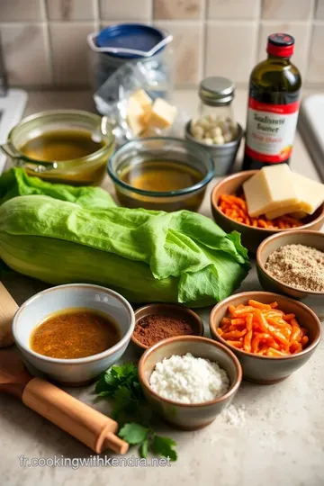 Recette de Chou-Fleur Rôti au Parmesan et aux Épices ingredients