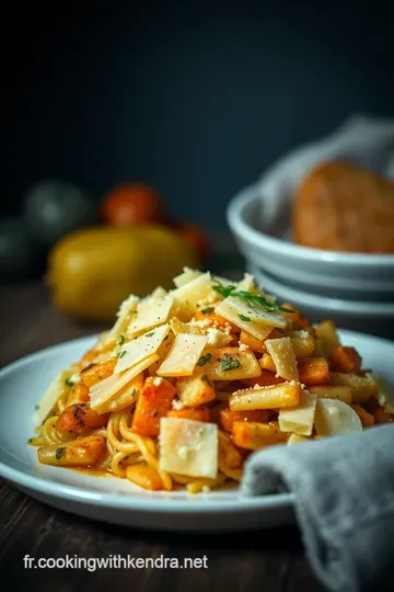 Recette de Chou-Fleur Rôti au Parmesan et aux Épices presentation