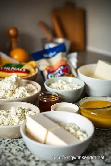 Recette de Pizza au Chèvre et Miel ingredients