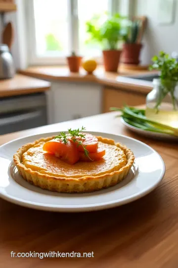 Recette : Tarte aux Poireaux et Saumon – Un Classique Savoureux et Raffiné steps