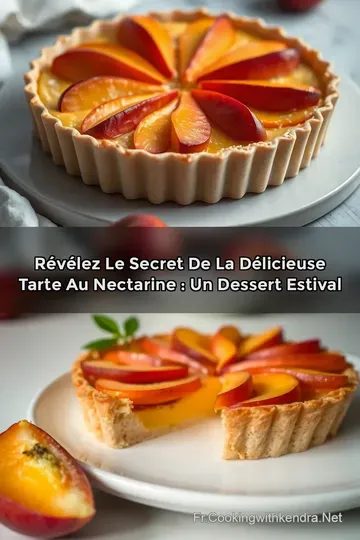 Révélez le secret de la délicieuse tarte au nectarine : un dessert estival