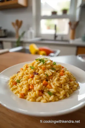 Risotto Crémeux au Potimarron et Parmesan steps