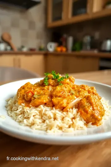 Riz au Poulet et Curry : Évasion Culinaire du Confort steps