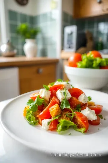 Salade Rafraîchissante de Concombre et Tomate à la Feta steps