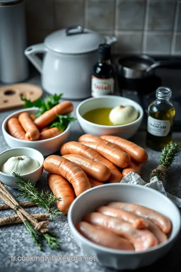 Saucisse de Morteau : La Cuisson Parfaite pour un Goût Authentique ingredients