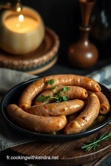 Saucisse de Morteau : La Cuisson Parfaite pour un Goût Authentique presentation